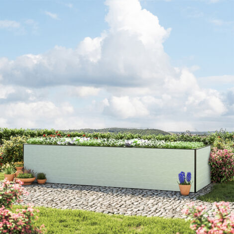 351 x 150 x 77 cm Hochbeet KINGSIZE Daniela, Aluminium eloxiert