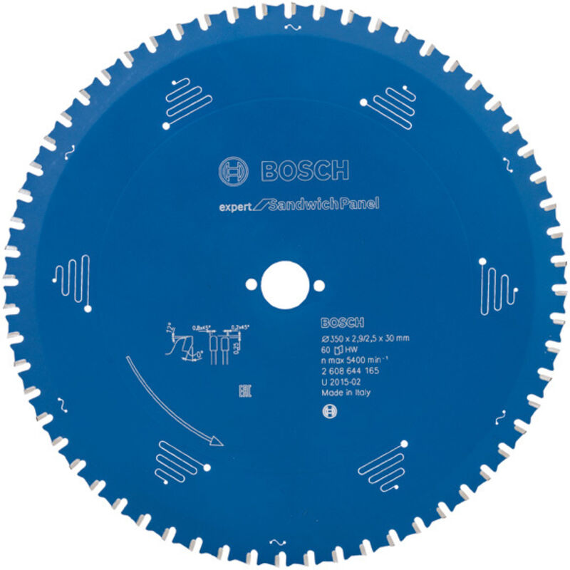 Bosch - La Lama Per Sega Circulaire.Expert Sp 350X2,9X30Mm Z60 Tf