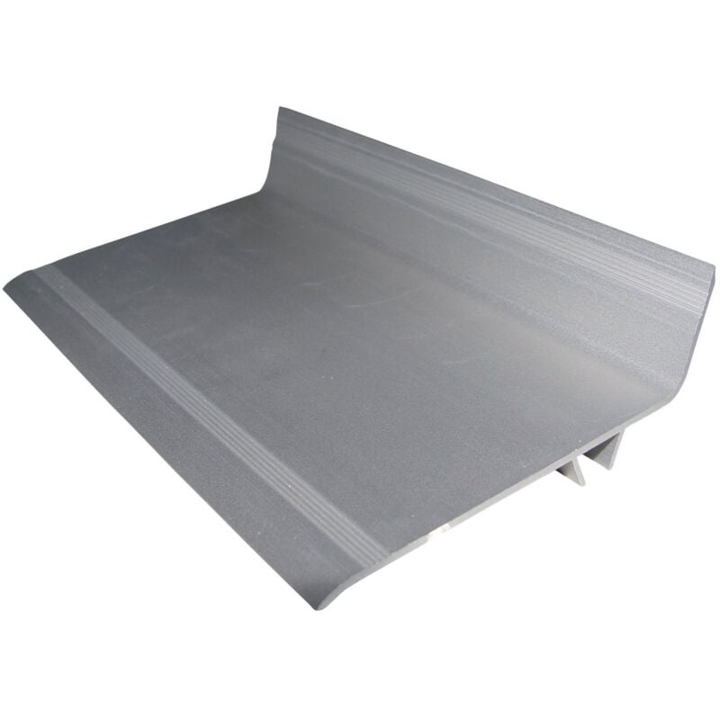 Couvre joint de façade angle alu - largeur 9 cm (l. 3m + clips)