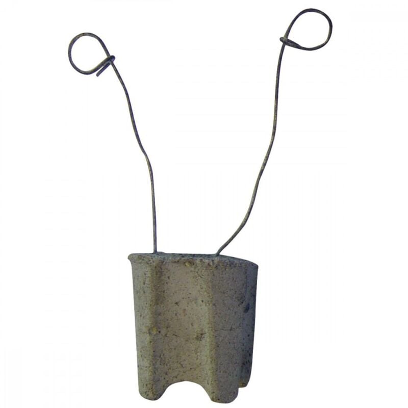 Cale béton horizontale avec fils 50 mm (sac de 220 pièces)