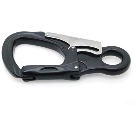 35KN Karabiner aus Flugzeugaluminium, geeignet für Outdoor-Klettern, Bergrettung, Camping und Einsätze in großer Höhe.