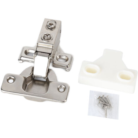 35mm Cabinet Hinge ShortArm Hydraulic FullOverlay Corner Hinge with Narrow Side Panels for Home
