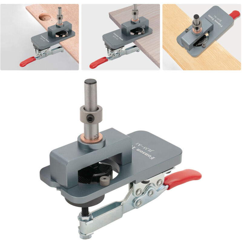 Senderpick - 35mm Jauge de charnière pour armoire de porte Jauge de charnière cachée Hinge Gauge pour le bricolage en bois