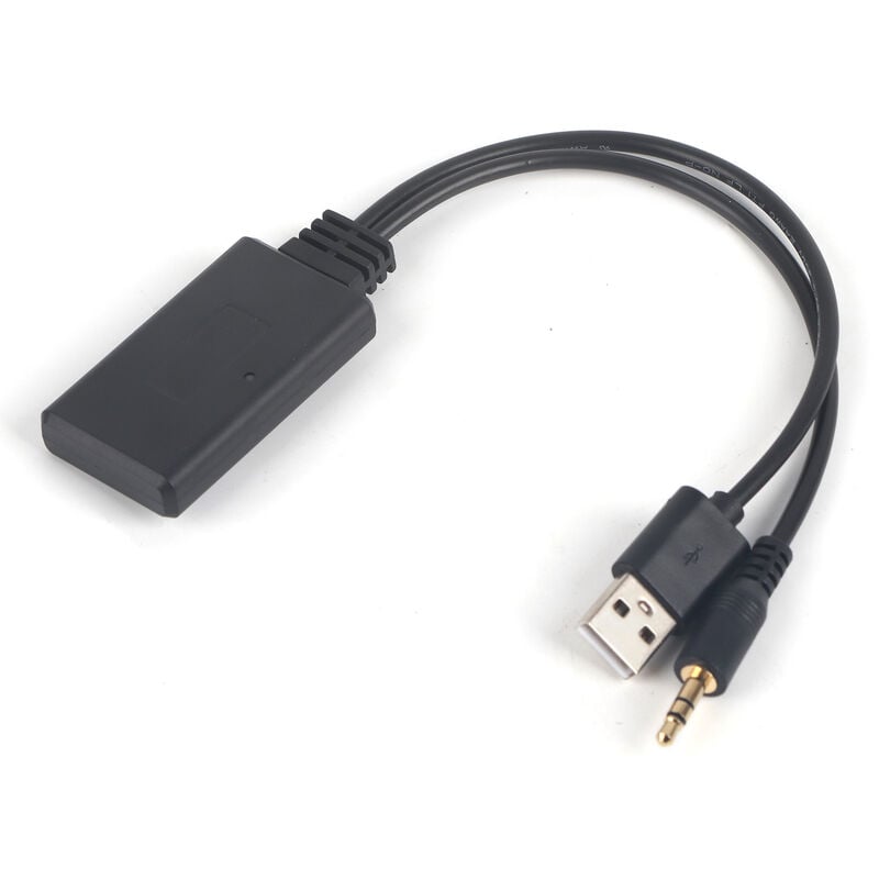 Sjlerst - 3.5mm/0.14in Voiture aux Cble Audio Sans Fil Bluetooth Récepteur Adaptateur hifi Stéréo Musique Auto Accessoires