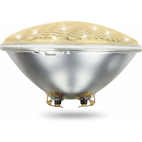 35W Warm White LED Pool Light, PAR56 Waterproof IP68 LED Pool Floodlight, Universal Submersible Pool Light 12V AC/DC for Swimming Pool Decoration Aquarium Fountain Lighting