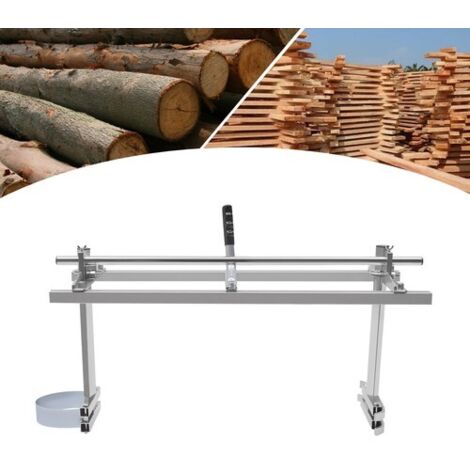 36" Cutting Chainsaw Guide Bar Saw Mill Portable Chain Sawmill Attachment
