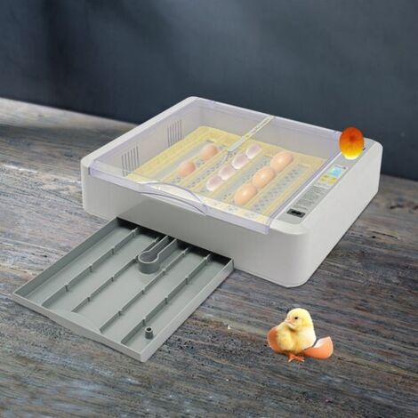 36 Egg Incubator, Automatic Digital Poultry Hatcher w/Turner, LED Display