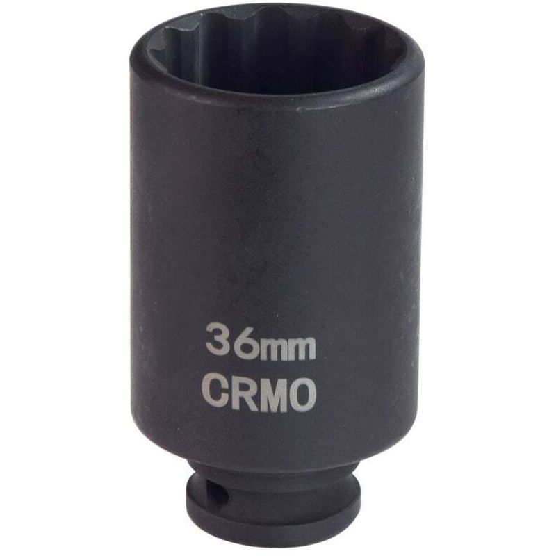 Image of 36 mm 12-Kant-Schlagschrauber-Steckschlüssel – 1/2-Vierkant