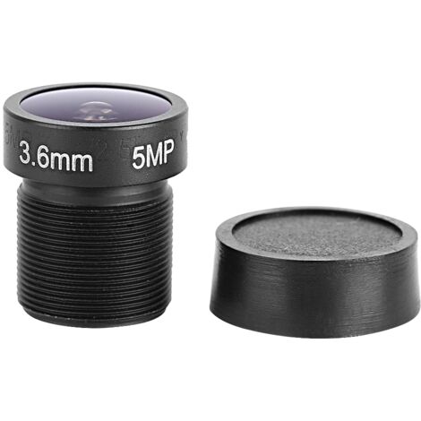 3,6 mm 90° Weitwinkel 5 MP HD-Überwachungskameraobjektiv