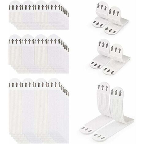 36 paia (72 strisce) di strisce per appendere quadri senza foratura, strisce per appendere foto, strisce adesive per appendere quadri, strisce per cornici da parete anti-danni