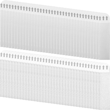 36 paires de bandes adhésives robustes pour accrocher des cadres, photos, affiches et œuvres d'art, sans clous ni dommages - 72 bandes-AquaForge