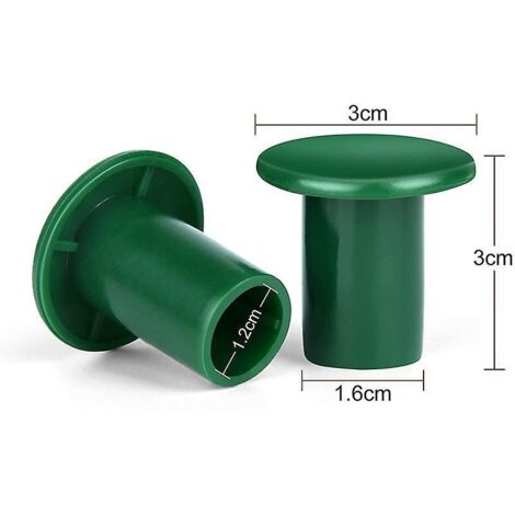 36 Pices Capuchons En Rotin De Bambou Pour Le Jardin, La Ferme Et La Maison, Btons De Soutien Pour Les Plantes, Capuchons De Scurit, Capuchons De