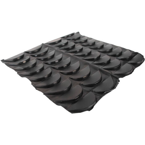 36 pièces Semelles Intérieures Anti-Dérapantes en Caoutchouc Durable pour Réparation de Chaussures