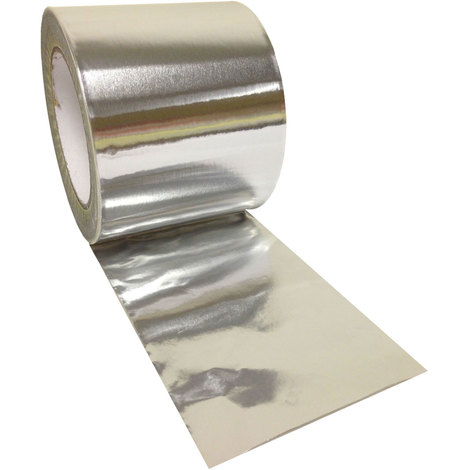 96MM X 45M ALUMINIUM FOIL TAPE HEAT INSULATION REFLECTING SELF ADHESIVE