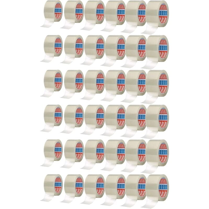 Tesa - 36 rouleaux de ruban adhésif transparent 50 x 66mm