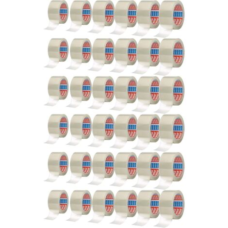 36 rouleaux de ruban adhésif transparent Tesa 50 x 66mm