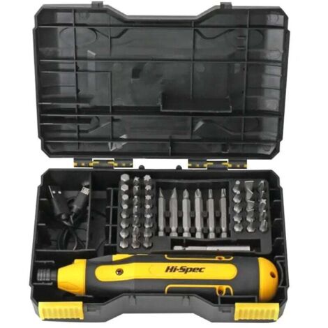 3,6-V-Akkuschrauber – USB-aufladbar, 44-teiliges Heimwerker-Set