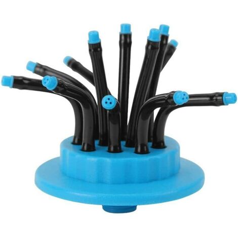 360 Arroseurs Réglables Rotatifs Outils De Jardinage Arrosage Arrosoirs Arrosoirs De Jardin Arroseurs Automatiques Arroseurs Multi-Directionnels Arroseurs Arroseurs Rotatifs,SEMAket,bleu