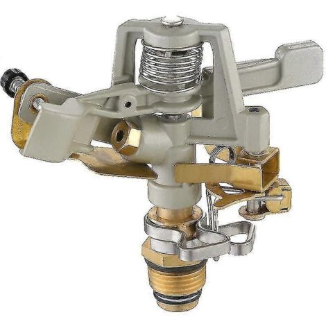 360 Degree Rotating Rocking Sprinkler Zinc Alloy Agricultural Irrigation Spray Lawn Garden Greening Irrigation Automatic Watering()