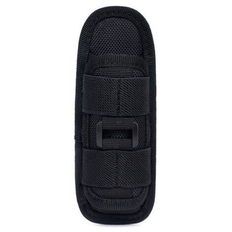 360 Degrés Poche de Lampe Rotative étui Lampe de Poche Support de Ceinture Sac étui Idéal pour Camping Randonnée et Utilisation Quotidienne Compatible avec Lampes de Poche
