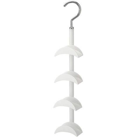 360° drehbarer Handtaschen-Organizer, Weiß, AS, 39 x 7 x 4 cm, 265 g, 4 Ebenen, keine Montage erforderlich