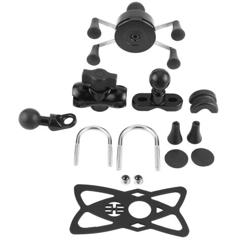360° drehbarer Motorrad-Handyhalter aus Aluminiumlegierung