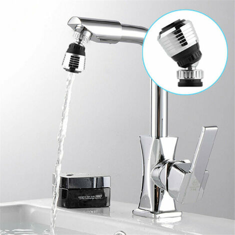360° drehbarer Wasserhahn, Bubbler, Filter, Belüfter, Netz, wassersparendes Gerät, Düse, Wasserhahn-Armatur
