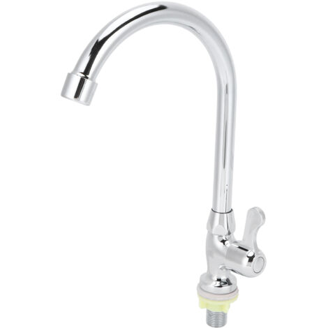 360° drehbarer Wasserhahn, moderner Kupferwasserhahn G1/2, Einhebelmischer, Küchenwasserhahn, Kaltwasserhahn, Küchenspüle, Waschküche