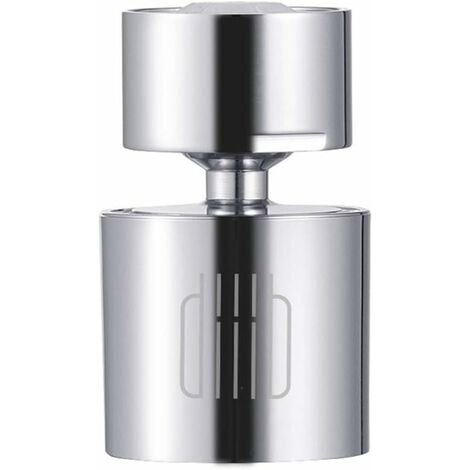 360 Grad Wasserhahn Belüfter, schwenkbarer Wassersparfilter Küchenarmatur Kopf 2 Modi Einstellbarer Duschkopf Filtersprüher Für Küche Badezimmer