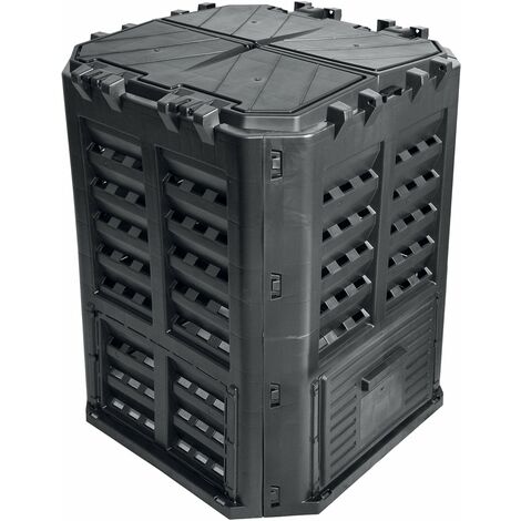 360 LT Brixo Kompobox Black Garden Composter