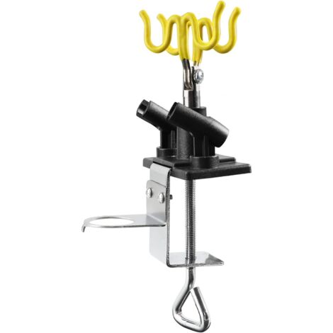 360° Rotary Airbrush Spray Brush Station Set for Up to 4 Spray Guns