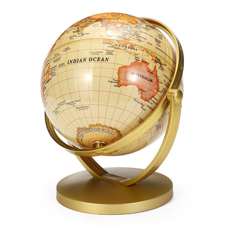 40Cm Inflatable World Globe Map Ball Earth Geography Blow Atlas Educational  Toy 
