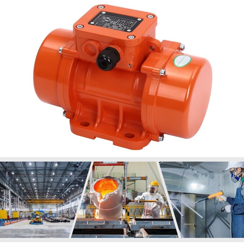 Image of 3600 U/min Drehstrom-Vibrationsmotor 180 W Betonrüttler Asynchron-Vibrationsmotor 220V