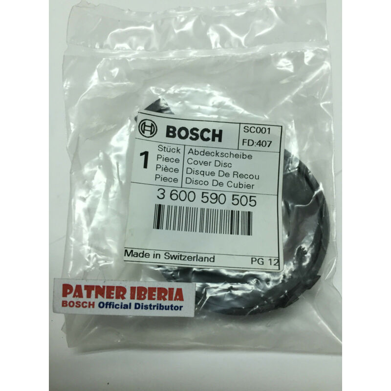 

3600590505 Cover Disc: Genuine BOSCH spare-part