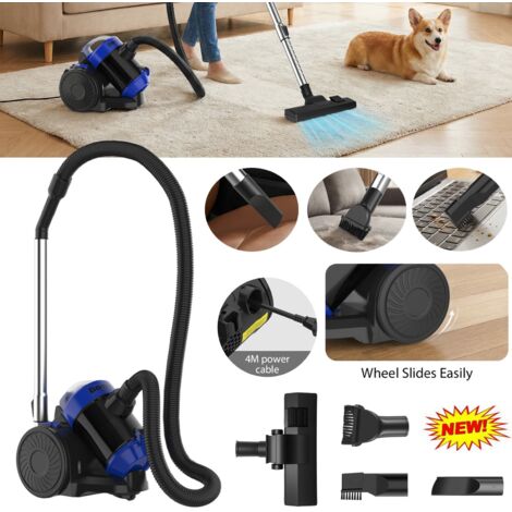 3600W Staubsauger Beutellos Bodenstaubsauger Zyklon Sauger maximale Leistung Neu