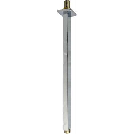 360mm Rectangular Ceiling Shower Arm Chrome