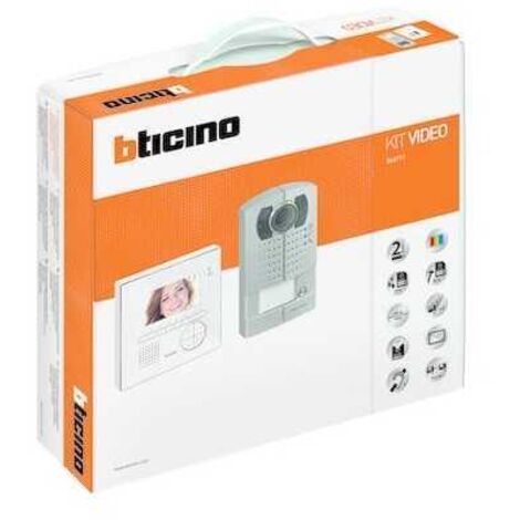 366711 Kit Videoportero Bticino Monofamiliar con Intercomunicador