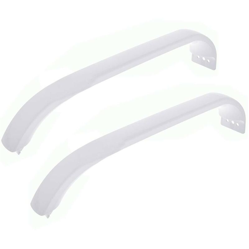 Bosch - 369542 Lot De 2 Poignées De Porte De 302 Mm Pour Réfrigérateur Kgv26310 Et Kgv36310