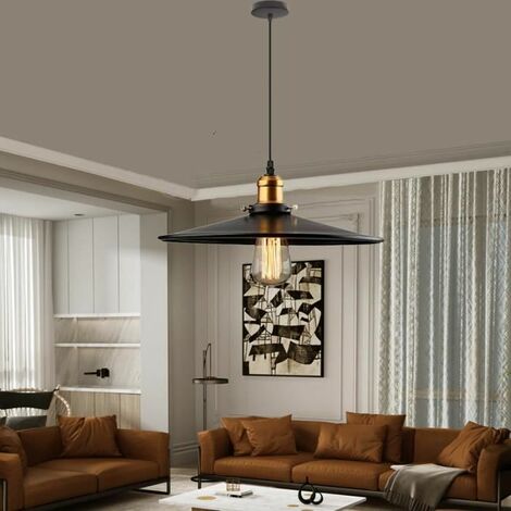 Reve Lampe Suspendue 1xE27 Max.15W LED Chêne Huilé/Cordon De Coton Tresse Creme Cable En Tissu Naturel 93565253