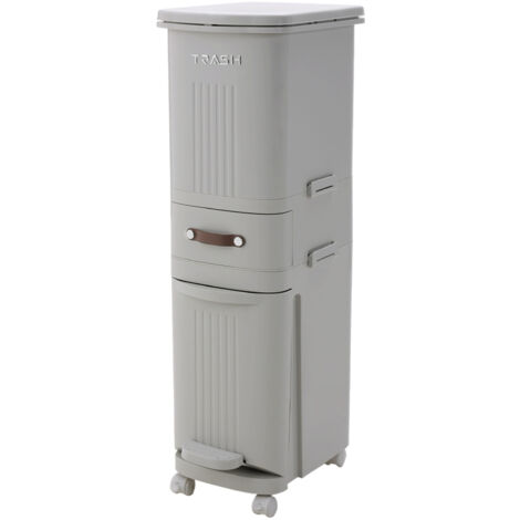 36L Step Open 3 Tier Trash Can