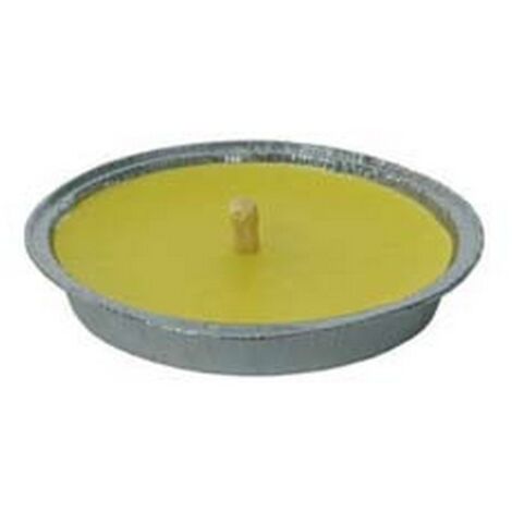 36PZ CITRONELLA MEDIA IN CIOTOLA DI ALLUMINIO - ø cm.14x2,5h.
