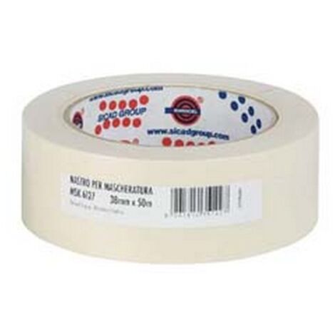 36PZ NASTRO CARTA PER USO GENERICO (MSK 6127) - mm.50h. in rotoli da mt.50