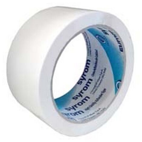 36PZ NASTRO IMBALLO BIANCO SILENZIOSO mt66 mm50h. spessore 40 micron silenzioso