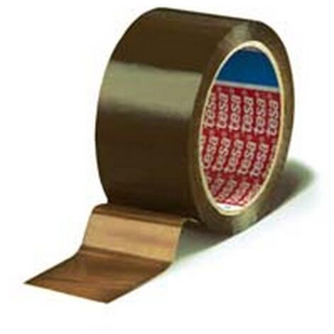 36PZ NASTRO IMBALLO PPL ACRILICO SILENZIOSO AVANA - mt.66 x mm.50h.