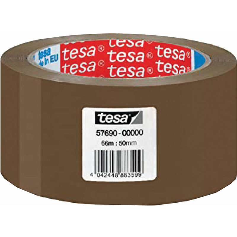 Image of Tesa - 36PZ nastro per imballaggio '57689/57690' mm 50 x mt. 66 avana