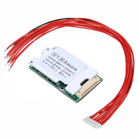 36V 30A BMS-Schutzplatine für Li-Ionen-Akkus mit Balancierung