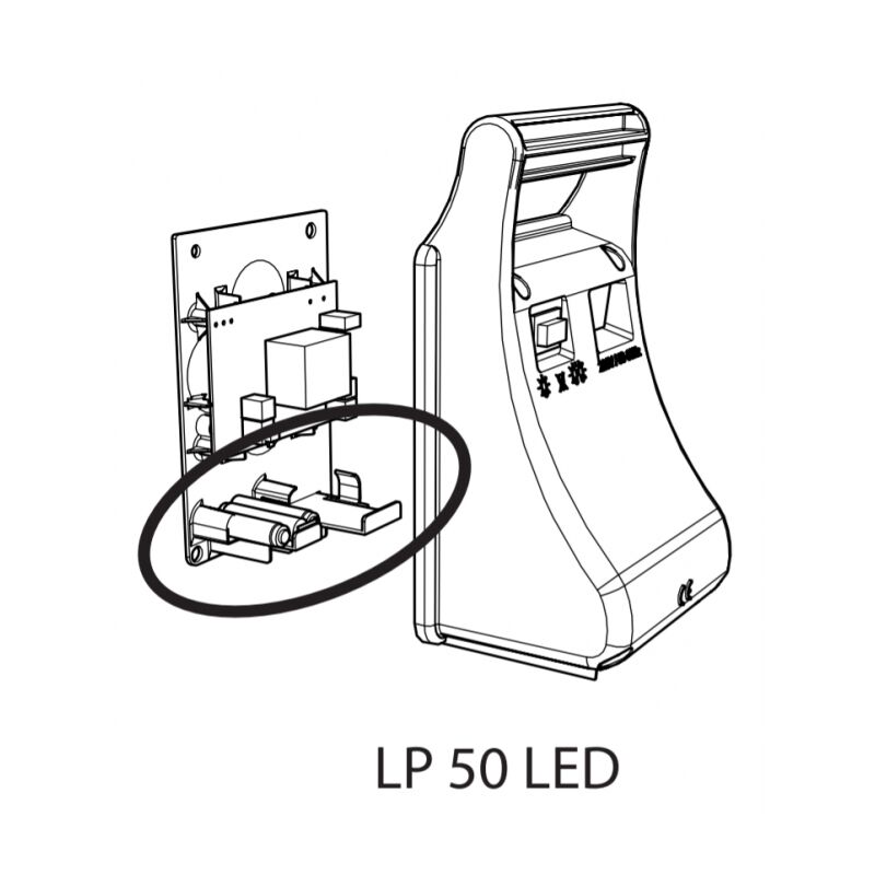 

3.6V 700mAh NiMh Batería para BAPI LP50 LED COOPER LUMINOX 10151