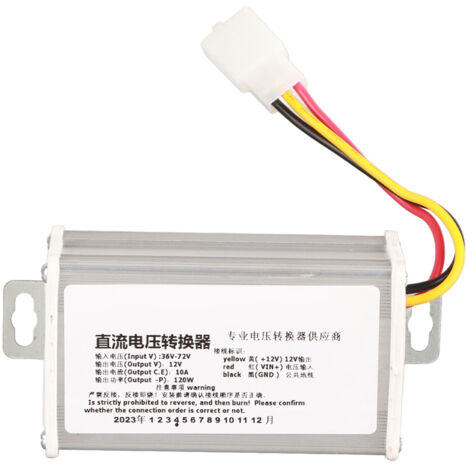 36V/72V auf 12V 10A 120W DC-Wandler/Transformator für Elektroroller