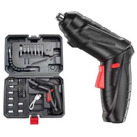 3.6V Mini Tournevis électrique Ensemble Batterie au Lithium Rechargeable USB perceuse sans Fil Bricolage Outils ménagers multifonctionnels
