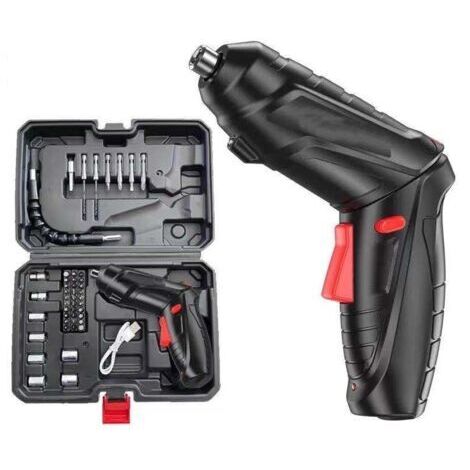 3.6V Mini Tournevis électrique Ensemble Batterie au Lithium Rechargeable USB perceuse sans Fil Bricolage Outils ménagers multifonctionnels